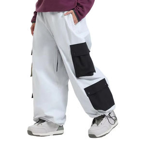 Pantalones de Esquí Estampados para Invierno, Tejido Impermeable y Cortavientos, Secado Rápido, Estilo Holgado, Tallas Grandes, Precios al por Mayor - Product Image 5