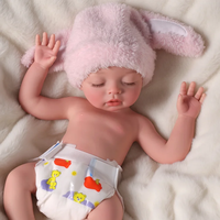 Poupée réaliste en silicone pleine grandeur Babeside, modèle Ivan, 12 pouces, nouveau-né fille réaliste, jouet doux, poupée de mode pour cadeau