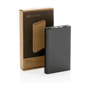 Batterie externe Terra 5000mAh recyclée et durable, gadgets promotionnels - Product Image 5
