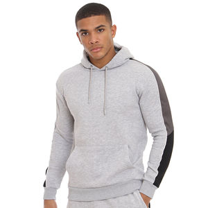 Pulls à capuche tendance pour hommes, streetwear, sweat-shirts à capuche, 100% coton, service de broderie et d'impression directe, design personnalisé - Product Image 1