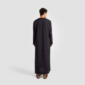 ThobeX Navy - Thobe oversize uni teint technique - Product Image 3