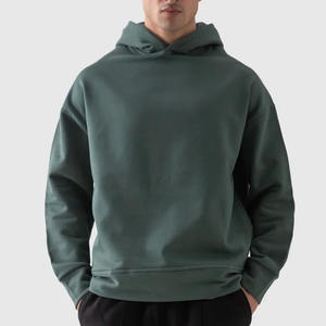 Pull à capuche surdimensionné 450gsm pour hommes de luxe 100% coton polaire conception solide produit de mode - Product Image 5