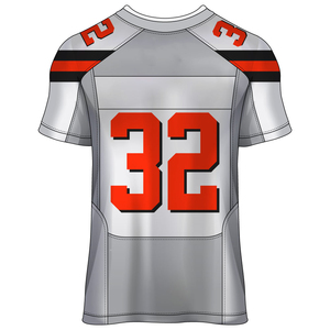 Camiseta de fútbol universitario americano para hombre personalizada de la mejor calidad para hombre diseño OEM de manga corta a la venta camiseta de fútbol americano - Product Image 2