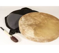 Eco-Friendly Natural Hide Shamanic Drums - Handmade Percussion Instrument for Spiritual Practices and Sound Journeys 20inches