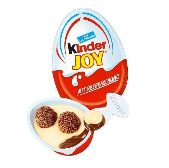 Kinder Joy Chocolate Surprise Egg KINDER JOY Chocolate Surprise Candy Treat & Toy kinde joy egg chocolate