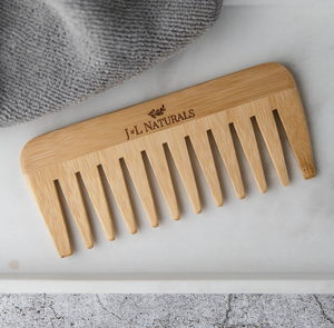 Peigne à barbe en bois de marque privée fait à la main Peigne à barbe personnalisé Peigne à cheveux en bois - Product Image 3