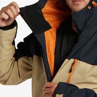 Vêtements d'extérieur isolés et chauds veste de snowboard conception personnalisée vestes de ski à capuche pour hommes vente en gros