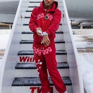 Logo personnalisé Sweat à capuche zippé French Terry Tech Fleece Ensemble de deux pièces Sportswear Training Jogging Wear Survêtement avec côté - Product Image 2