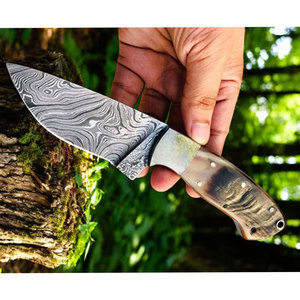 Cuchillo de cazador hecho a mano, diseño personalizado, Color sólido, ligero, hecho en fábrica DIY para acampar, precio razonable - Product Image 5