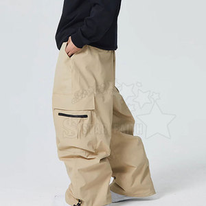 Pantalones de Esquí Cálidos, Resistentes al Viento, Preparados para la Nieve, Ligeros, Casuales, Transpirables, de Invierno - Product Image 3