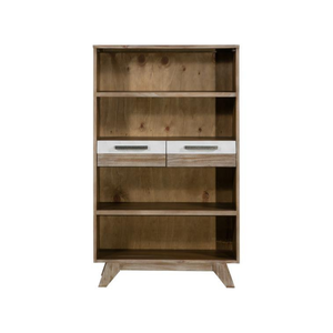Marca Soho, librería de alta calidad de 1500mm, Color de madera Natural, muebles promocionales para sala de estar, caja de cartón, embalaje directo de Vietnam - Product Image 1