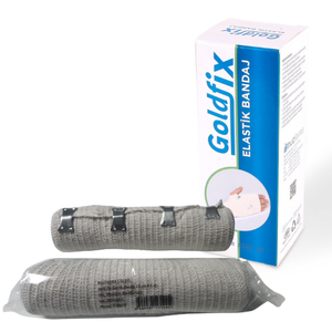 Bandage de compression élastique médical 15 cm x 1 m pour pansement clinique et soutien orthopédique - Product Image 1