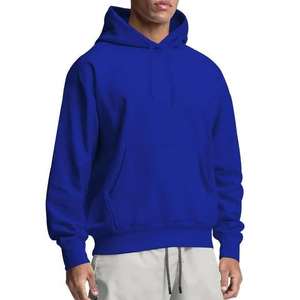 Sudadera con capucha de algodón de 330gsm, secado rápido, peso pesado, recortada, ajustada, vinilo, sublimación, bordado personalizado, con capucha - Product Image 3