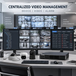 Solution de système de vidéosurveillance IA, caméra IP Starlight 4MP, NVR, plateforme de gestion centralisée IA Edge Computing, OEM - Product Image 4