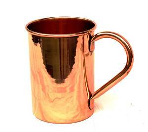 Set of 4 Pcs <b>Large</b> Shape Moscow Mule Copper <b>Mug</b> Hammered Finished Shining Finished for Drinking Hotel Bar Restaurant Kitchen Use - Product Image 3