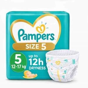 Fournisseur de couches pour bébés respirantes et absorbantes en gros / Couches jetables pour bébés Pampers originales - Product Image 5