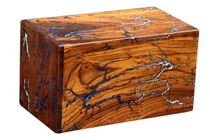 Handmade Wooden Cremation <b>Urns</b> for Adult Funeral and Burial with Custom Logo at Low Price - Product Image 3