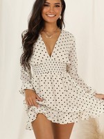 Meilleures ventes d'été : Robe trapèze sans bretelles, tissée naturelle, à imprimé floral à pois, style Y2K, mignonne, sexy, douce, à volants, décontractée, rétro, écologique