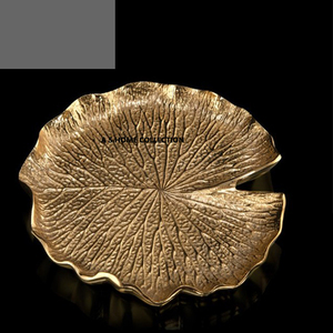 ถาดเสิร์ฟสแตนเลสสตีลทรงสี่เหลี่ยมสำหรับบ้านและร้านอาหารสีทองมันวาวแบบสำเร็จรูปใช้ทุบ - Product Image 3