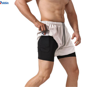 Short de sport 2 en 1 avec doublure plus longue, short personnalisé pour homme, short de course pour homme, short d'entraînement en plein air, short de jogging pour homme - Product Image 3