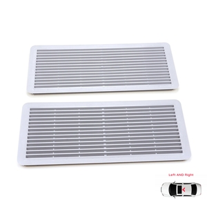 BSR632-1 2 Piezas Cubierta de Rejilla de Ventilación para Techo Solar, Color Gris Claro, para W202 W203 W208 W209 W210 W211 W215 W219 W220 W240 W140 - Product Image 1