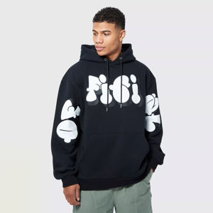 Moda 100% algodón Sudadera con capucha de gran tamaño Heavyweight Fleece Street Style Puff Impreso DIY OEM Servicio disponible para otoño - Product Image 1