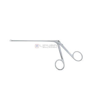 คีมจับหู เครื่องมือผ่าตัด ขนาดปลาย 1 x 4.5 มม. ความยาว 12.5 ซม. เครื่องมือแพทย์สำหรับหู คอ จมูก ที่มีความแม่นยำสูง สำหรับการใช้งานทางคลินิก - Product Image 1