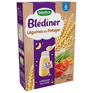 Bledina อาหาร3rd เมล็ดพืช & ปลูกดอกลิลเป็นชิ้นเล็กชิ้นน้อยกล้วยสดสตรอเบอร์รี่บรรจุภัณฑ์สำหรับผู้ใหญ่ - Product Image 1
