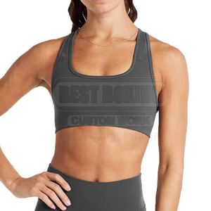 Soutien-gorge de fitness imprimé personnalisé de marque privée haute élasticité nouveau modèle de course OEM Service Fitness soutien-gorge - Product Image 2