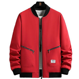 2025 personnalisé luxe hommes varsité veste toile avec broderie et cuir manches décor Style décontracté Letterman manteau d'hiver - Product Image 3