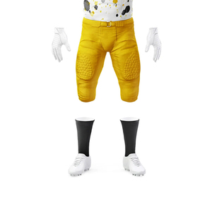 Prix d'usine Sublimation Conception unique pour l'uniforme de football américain Meilleur fabricant Uniformes respirants de football américain - Product Image 5
