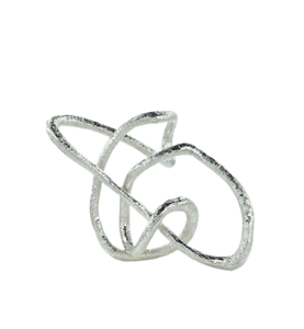 Decoración del hogar Anillo circular de aluminio Escultura Accesorios de mesa de oficina Artículos decorativos Accesorios modernos Artículos de mesa - Product Image 2