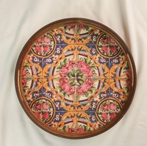 ตกแต่งห้องครัวถาดขนาดใหญ่ขนมหวานชาสี่เหลี่ยมหรูหราอาหารนอร์ดิกผลไม้ตกแต่งเคลือบพิมพ์ไม้ถาดเสิร์ฟชุด - Product Image 2