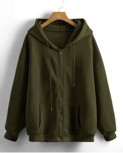Sudadera con Capucha para Hombre, Color Liso, Teñida, Otoñal, Personalizable en Color y Talla, Forro Polar Ligero, Transpirable y Ecológico, Manga Larga - Product Image 1