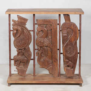 Handmade Solid Wood Side <b>Table</b> with Luxury and <b>Rustic</b> Design for Living Room Bedroom Entry Hotel Farmhouse Use - Product Image 4