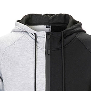 ¡Novedad de 2025! Sudadera con capucha personalizada con cremallera completa lavada con ácido para hombre, Sudadera con capucha básica de algodón transpirable con cremallera para hombre - Product Image 3