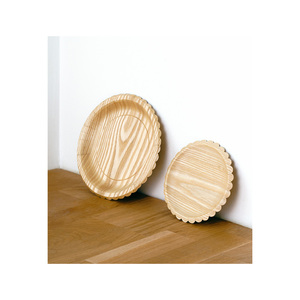 BELLESOME Écologique M Assiette En Tissu En Bois Matériau En Papier Innovant Cuisine Conteneur De Stockage Des Aliments Bons Produits Présents - Product Image 1