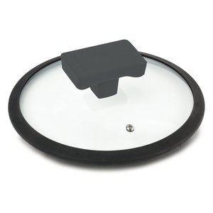 Viv 2269 Ghidini Cipriano Vaporera de Vidrio con Tapa de 16 cm con Orificio Anti-vapor - Product Image 1