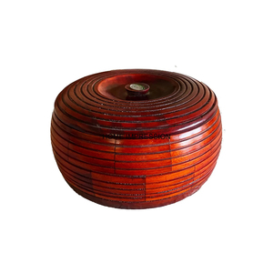 En bois Chapati Hot Pot Casserole Plat Isolé Casserole Roti Boîte Cuisine Maison Table À Manger Roti Boîte Pour Hôtel et Restaurant - Product Image 1