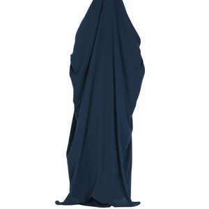 Robe Abaya Juba longue à manches longues de grande taille décontractée pour femmes, vêtements islamiques, vêtements traditionnels musulmans, hijab - Product Image 4