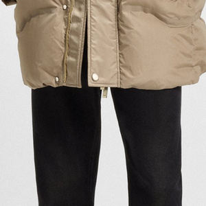 High Quality Men <b>Puffer</b> <b>Jacket</b> With Adjustable Hood For Wholesale Bulk Buyers / Casual Wear Design With Side Pockets <b>Cheap</b> Rate - Product Image 3