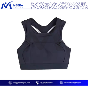 Sujetador deportivo para mujer Soporte de alto impacto Sujetador deportivo acolchado Secado rápido Transpirable Gimnasio Activewear para correr, entrenamiento y entrenamiento - Product Image 2