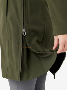 Premium women equestrian horse riding <b>long</b> <b>coat</b> 2025 waterproof breathable stylish training outerwear jacket in low priced - Product Image 6