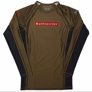 Personnalisez votre propre logo Rash Guard pour hommes, teint en usine, à des prix raisonnables, manches longues courtes personnalisées pour hommes - Product Image 1