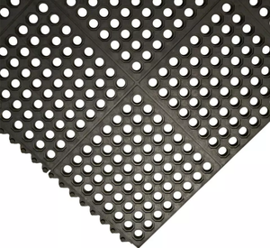 แผ่นยางรองพื้นแบบอุตสาหกรรมสำหรับการประชุมเชิงปฏิบัติการโรงแรมห้องครัวการระบายน้ำที่ดีไม่ง่ายการออกแบบที่กลวง - Product Image 5