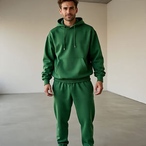 ชุดวอร์มแบ็กกี้สะพายไหล่สำหรับผู้ชายชุดวอร์มไซส์ใหญ่500 GSM สำหรับผู้ชาย - Product Image 3