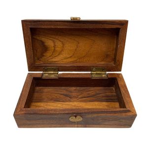 CAJA DE REGALO CAJA DE MADERA CON ACABADO DE PINO DESLIZANTE Cosmética con logotipo personalizado Caja de madera Madera hecha a mano Cajas de madera y bambú Se aceptan - Product Image 2