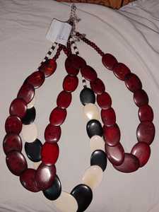 Collares de cuentas de hueso negro hechos a medida joyería de forma redonda para mujeres y reventa hechos de cuentas de hueso natural - Product Image 5