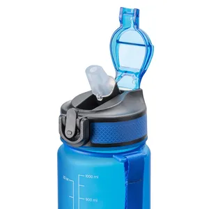 Bottiglia d'Acqua Trasparente in PETG da 1L Personalizzata per Promozioni - Product Image 4