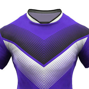 Vêtements de sport unisexes confortables pour le rugby et le football Nouveau modèle avec nom d'équipe personnalisé Chemises respirantes de qualité supérieure Prix bas - Product Image 4